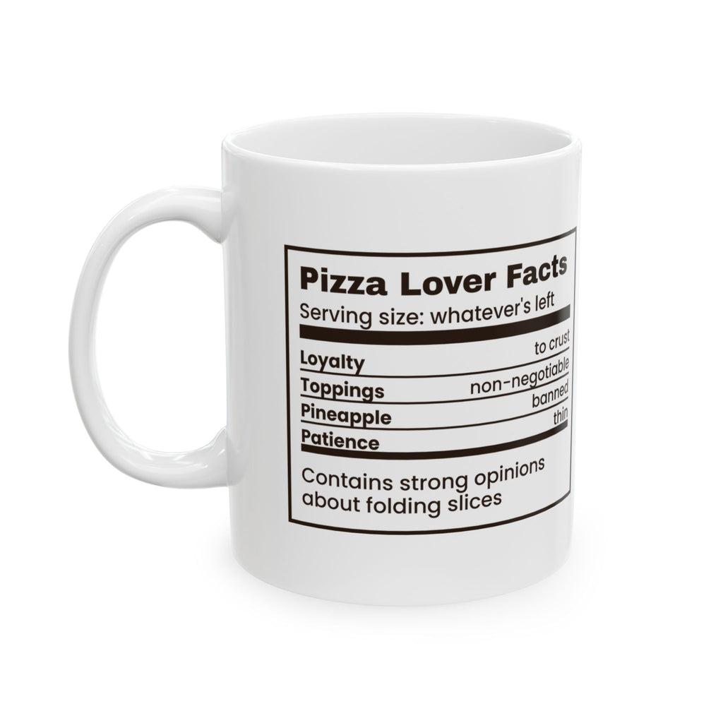 Pizza Lover Coffee Mug Pineapple Banned Funny
