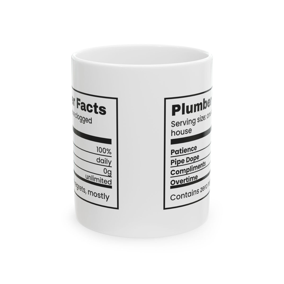 Plumber Facts Coffee Mug For Dad