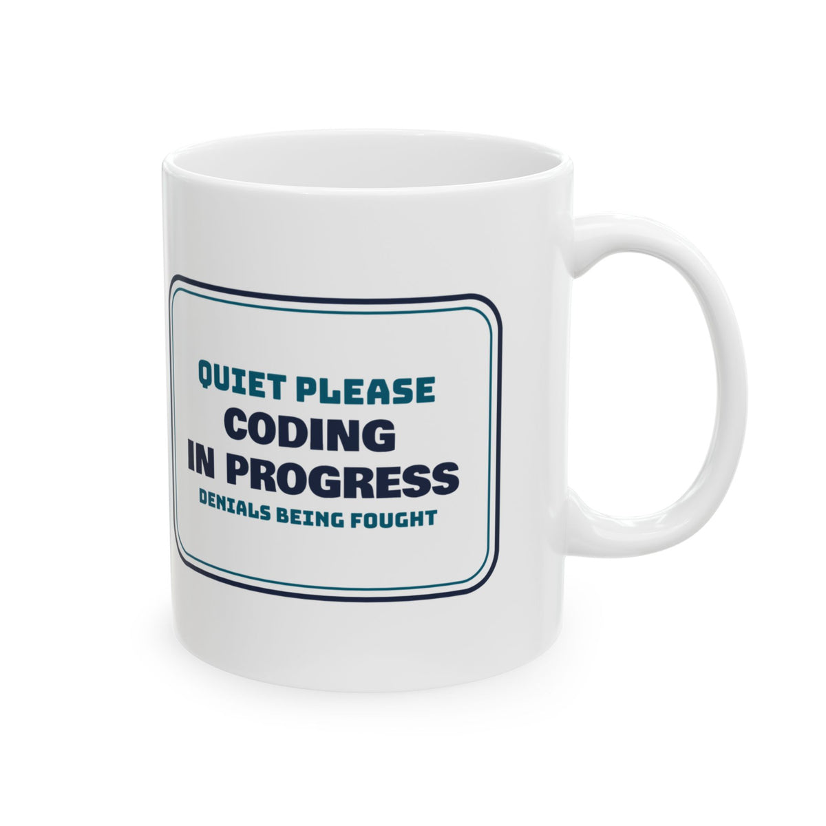 Medical Coder Coffee Mug Coding In Progress