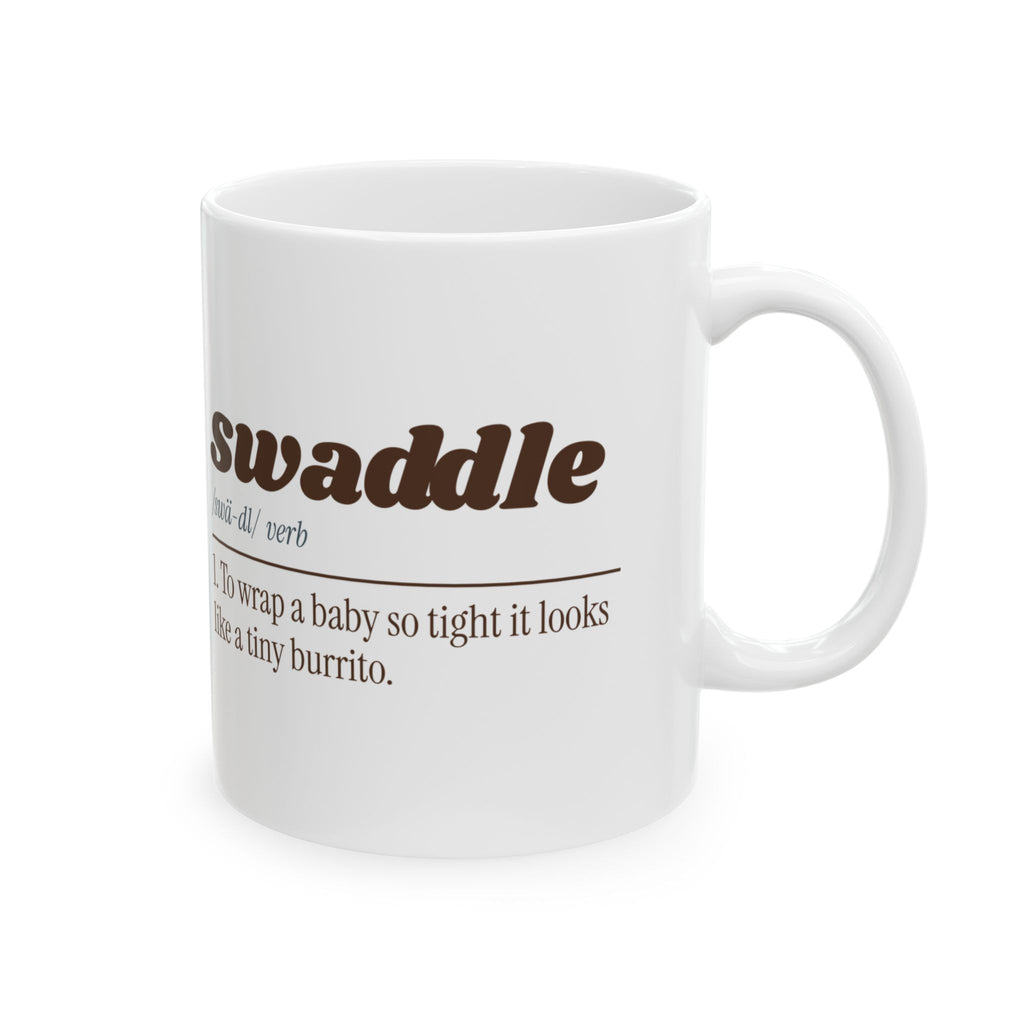 New Dad Mug Swaddle Verb Tiny Burrito For Fathers