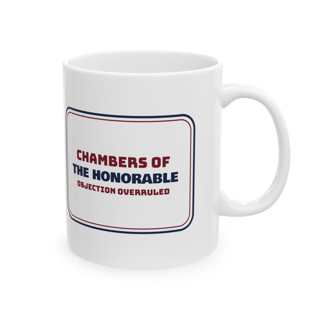Lawyer Coffee Mug The Honorable Objection Overruled