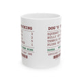 Funny Christmas Dog Coffee Mug Dog's Stocking Receipt Dog Mom