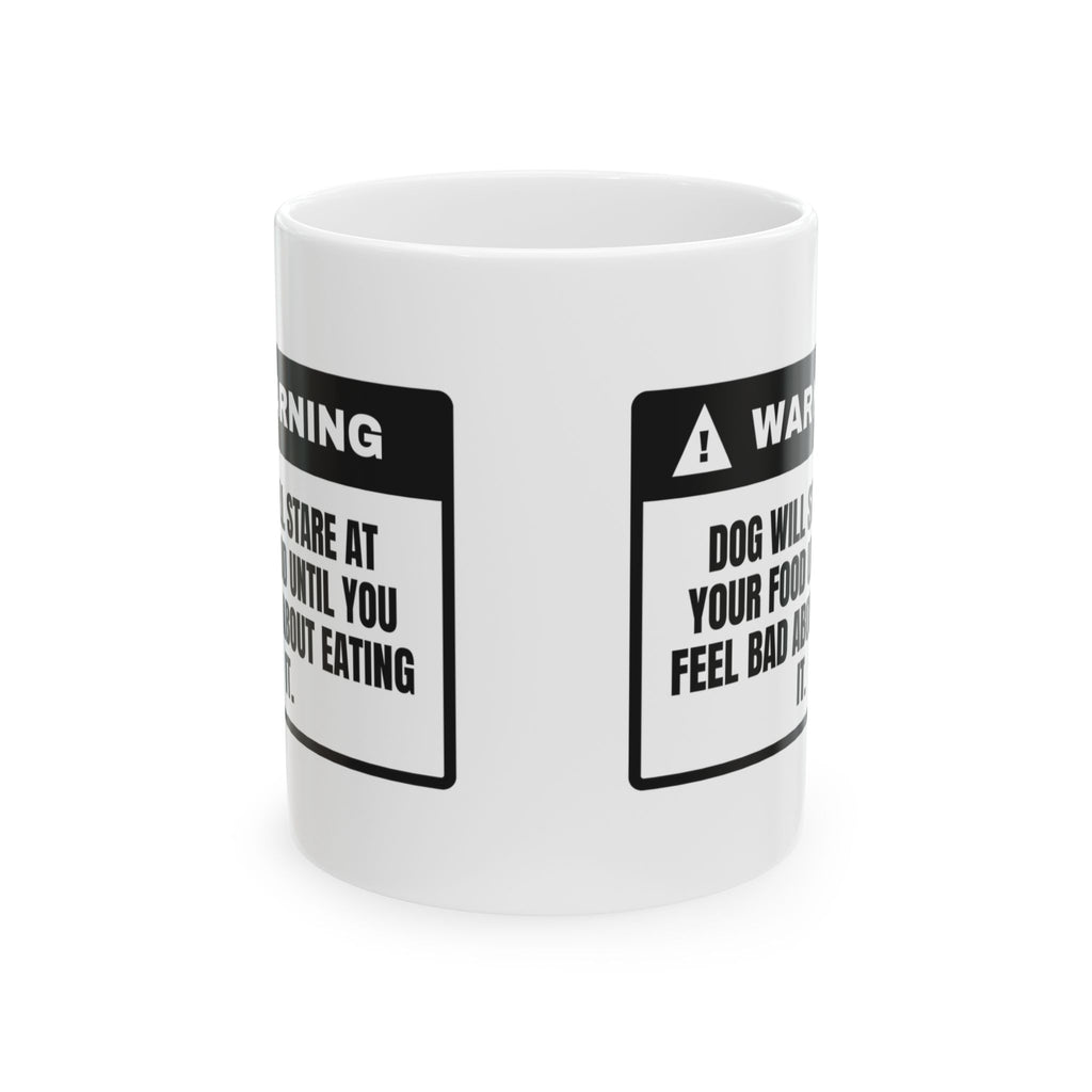 Dog Mom Coffee Mug Food Stare Warning For Labrador Lovers