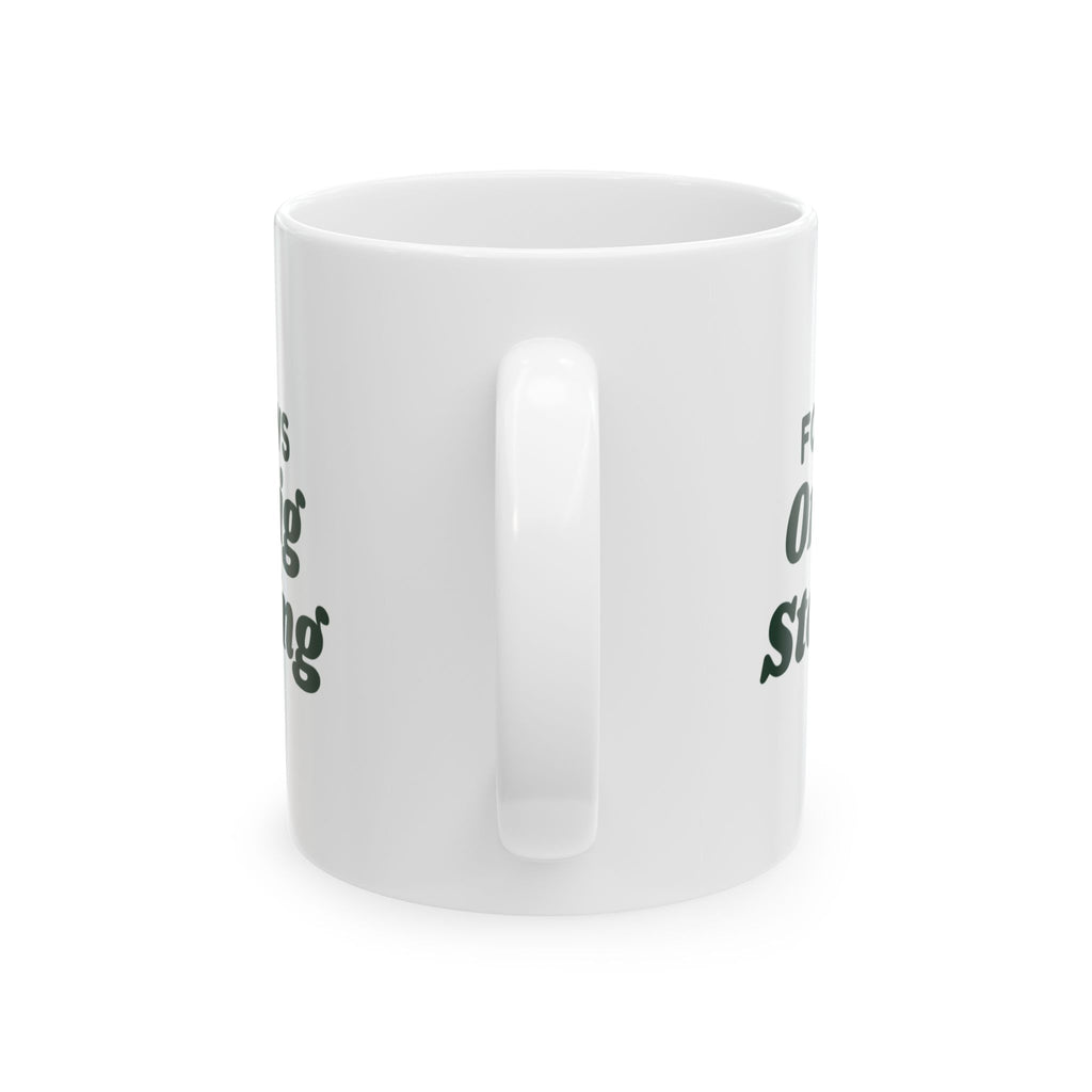 Funny Christmas Coffee Mug Four Paws One Big Stocking For Dog Lovers