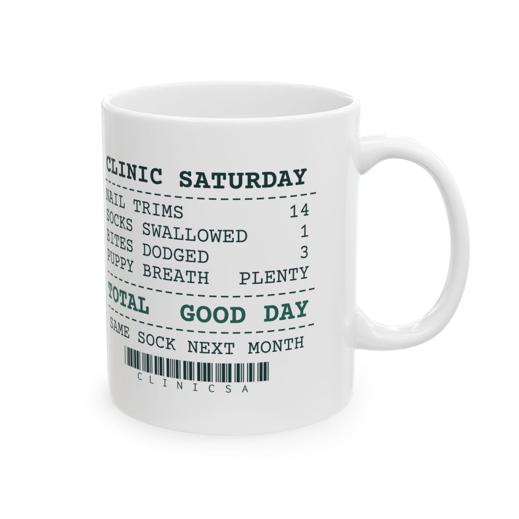 Funny Veterinarian Coffee Mug Socks Swallowed 1 Bites Dodged 3