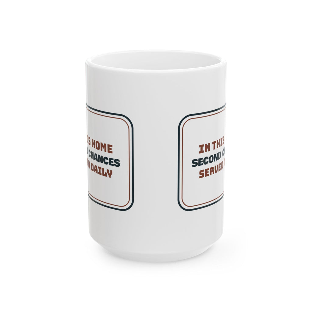 Rescue Pet Coffee Mug Second Chances Served Daily For Pet Adopters