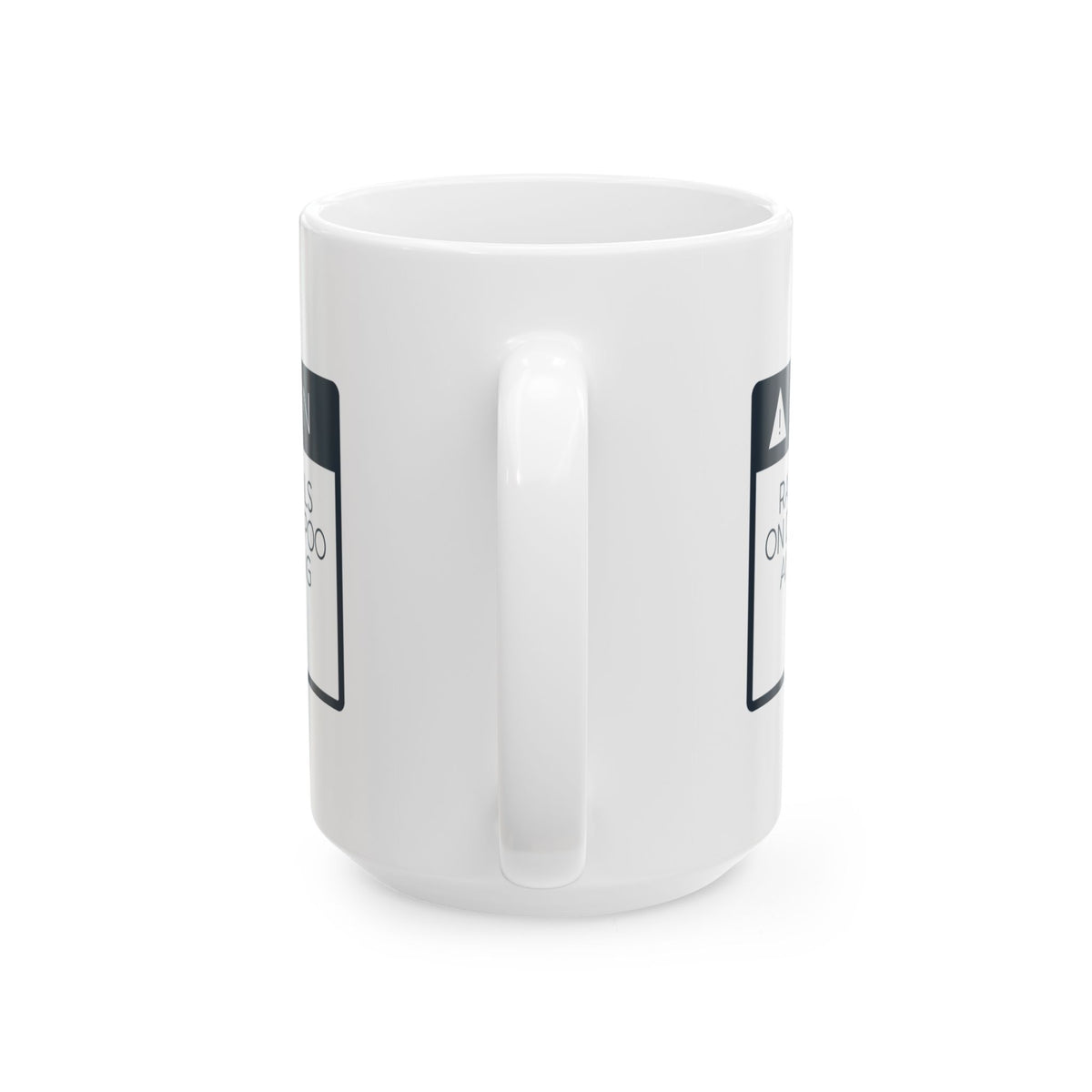 Funny Nursing Student Coffee Mug Caution Label For Nurses