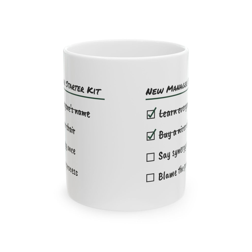 New Manager Starter Kit Coffee Mug For Boss