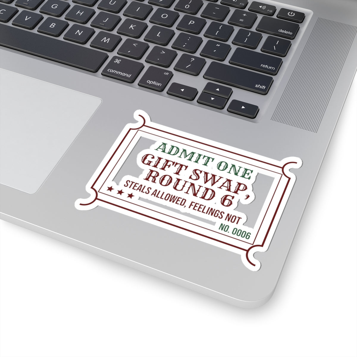 Funny Office Swap Sticker Steals Allowed Feelings Not Ticket