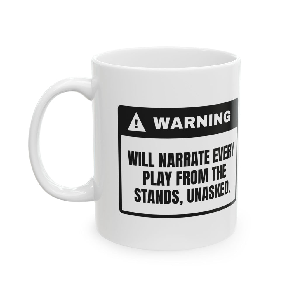 Football Dad Coffee Mug Will Narrate Every Play