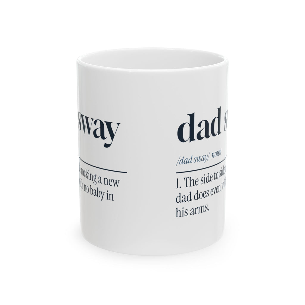 Funny New Dad Coffee Mug Dad Sway Dictionary Definition