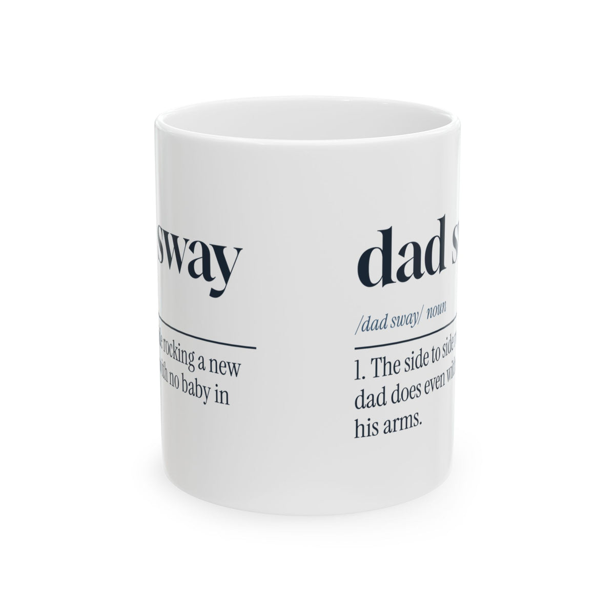 Funny New Dad Coffee Mug Dad Sway Dictionary Definition