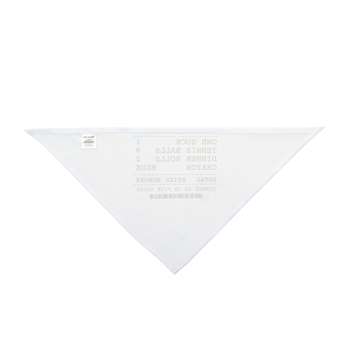 Funny Labrador Dog Bandana Snack Log Receipt Still Hungry