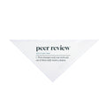 Funny Researcher Dog Bandana Peer Review Definition Reviewer Two