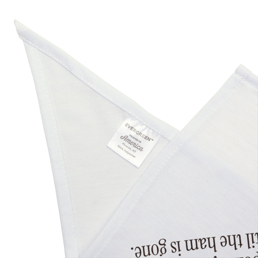 Funny Christmas Dog Bandana Ham Hopeful Dictionary Definition