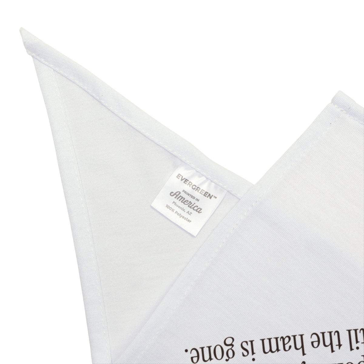 Funny Christmas Dog Bandana Ham Hopeful Dictionary Definition