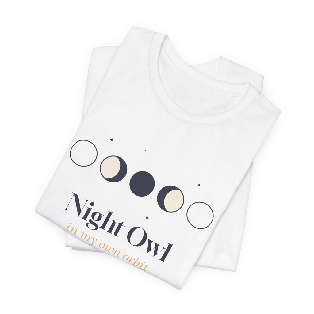 Night Owl Shirt In My Own Orbit Moon Phases