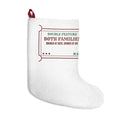 Funny Christmas In-Laws Christmas Stocking Double Feature Both Families One