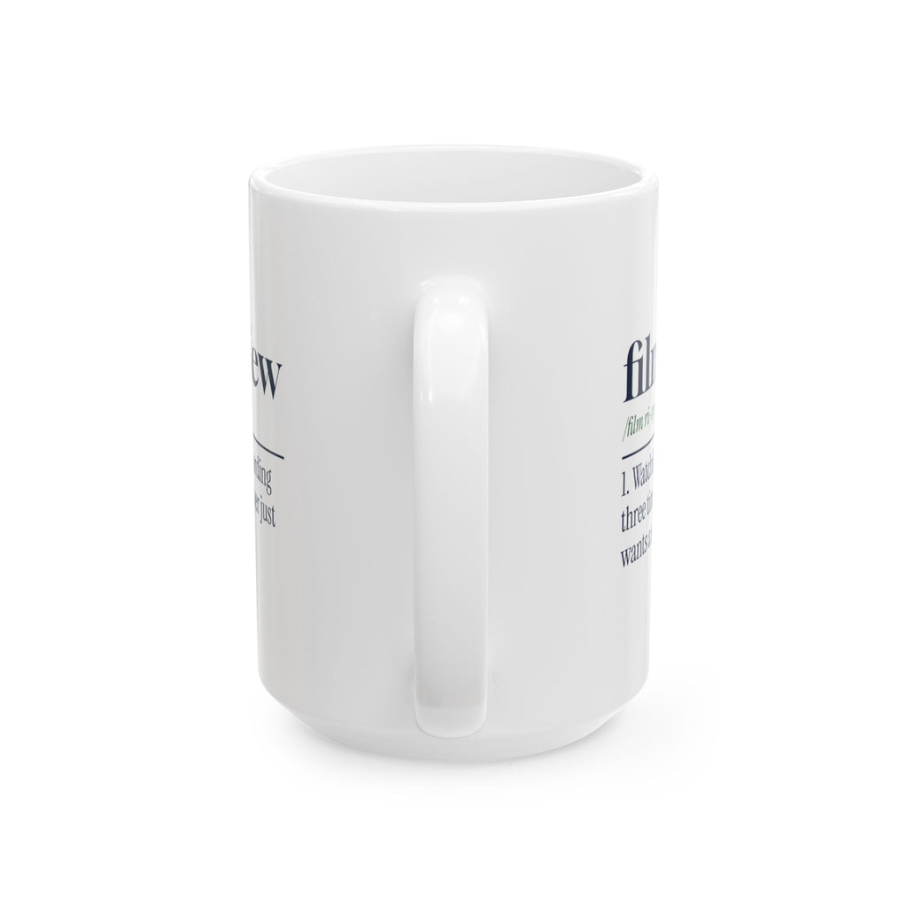 Funny Football Dad Coffee Mug Film Review Dictionary Definition