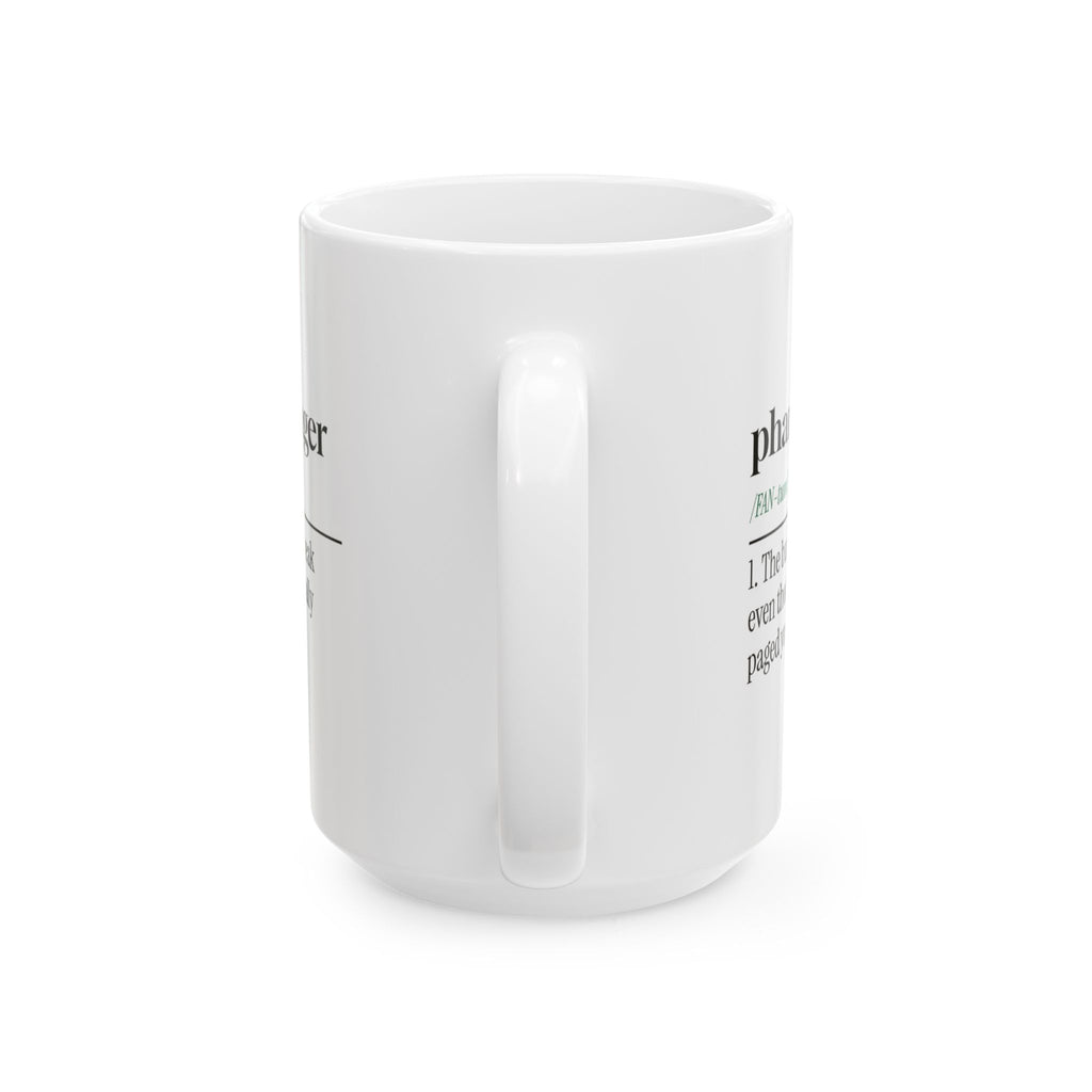 Spooky Nurse Coffee Mug Phantom Pager Definition For Nurses