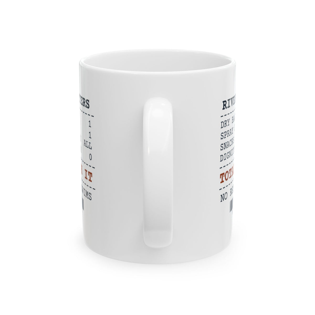 Dignity After Swim Zero Coffee Mug For Kayakers