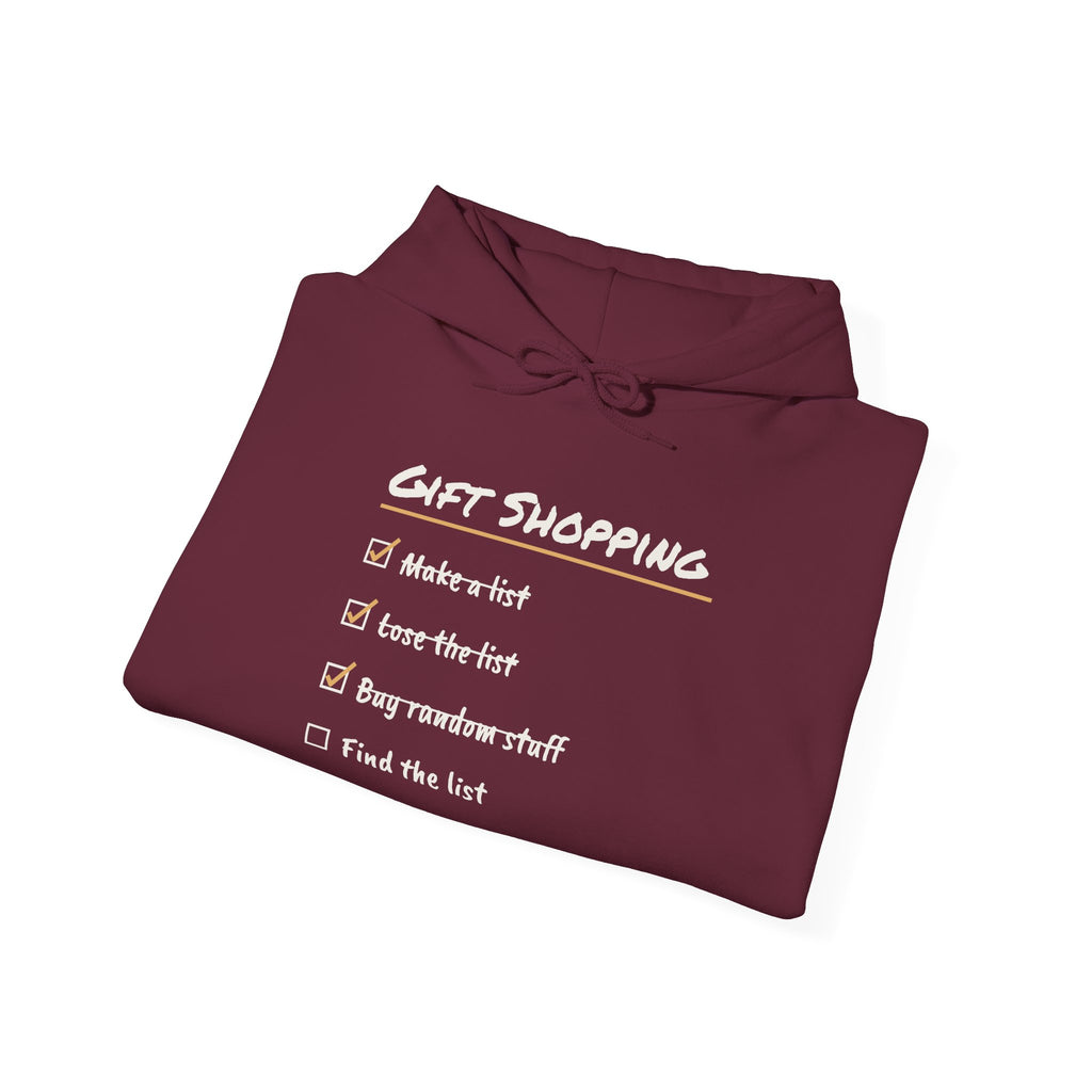 Funny Christmas Shopping Hoodie Lose The List Find It December 26