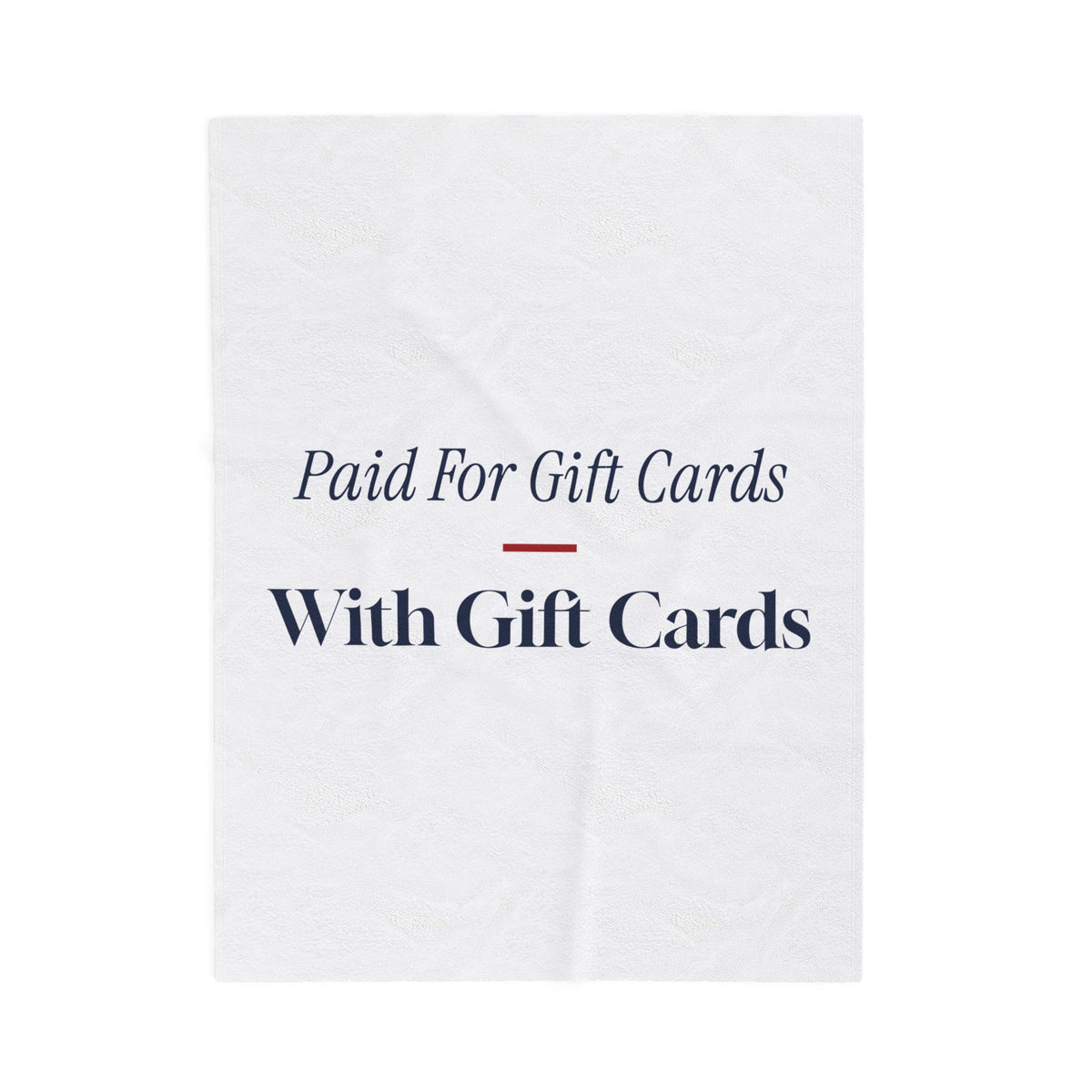 Funny Cashier Christmas Throw Blanket Paying For Cards With Cards