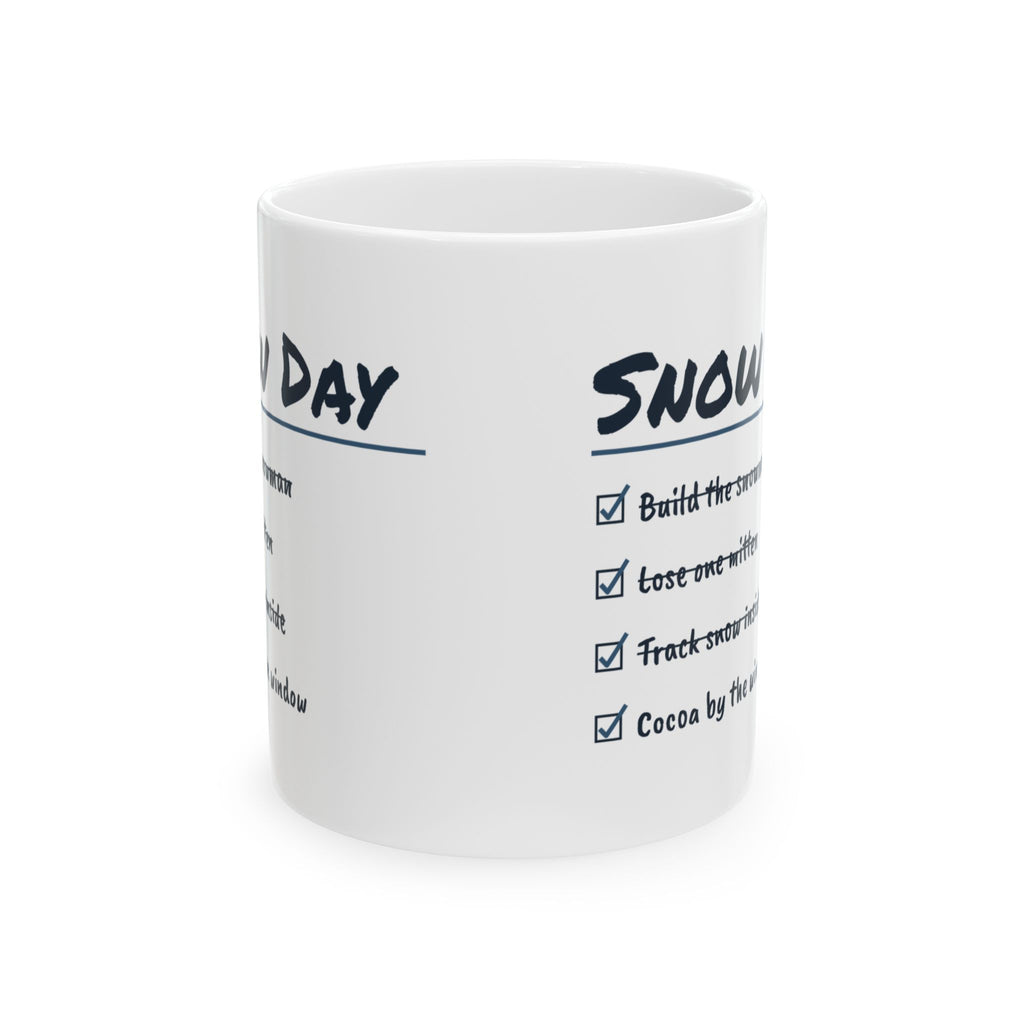 Hot Cocoa Coffee Mug Lose One Mitten Cocoa By The Window Snow Day