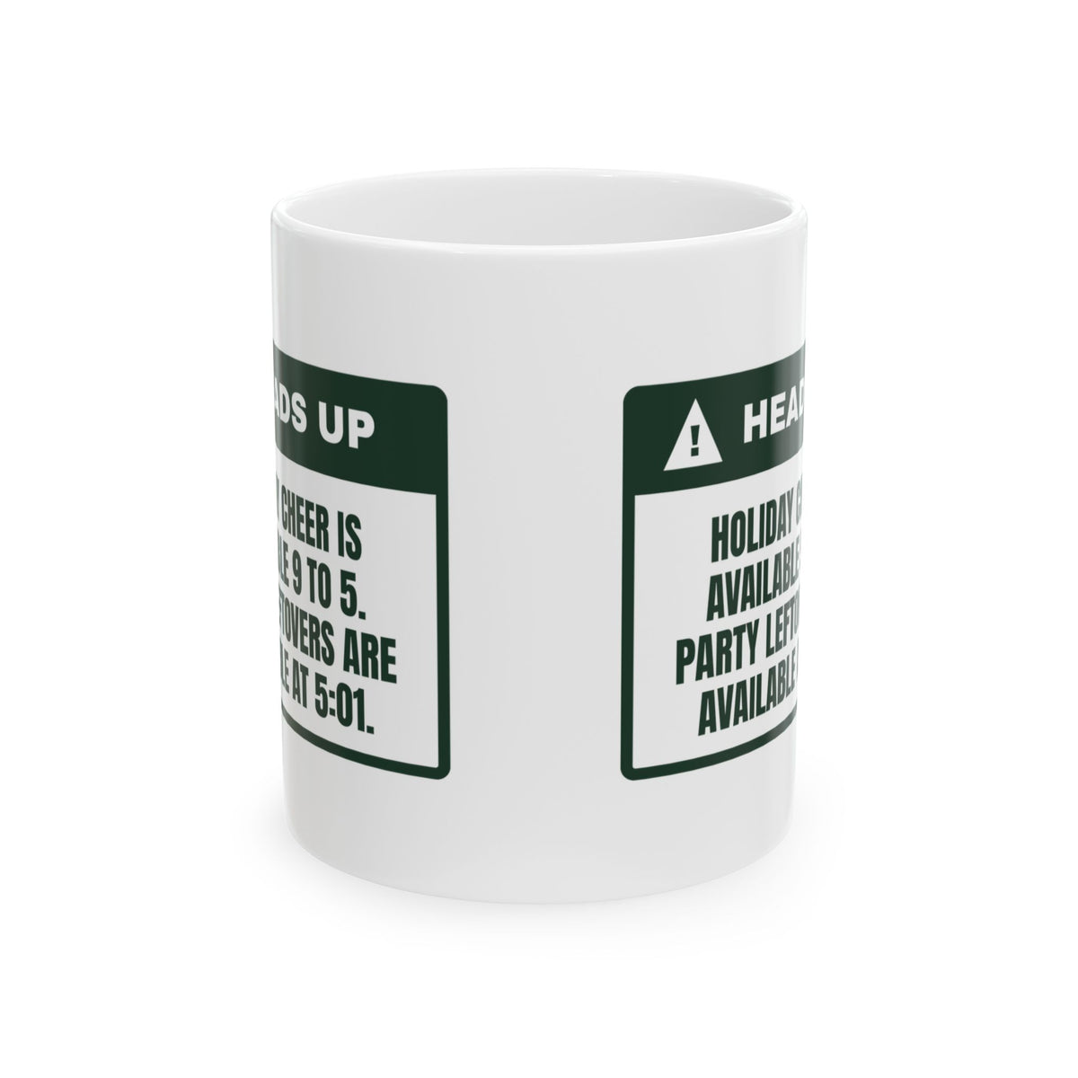 Funny Christmas Coffee Mug Party Leftovers Available At 5:01