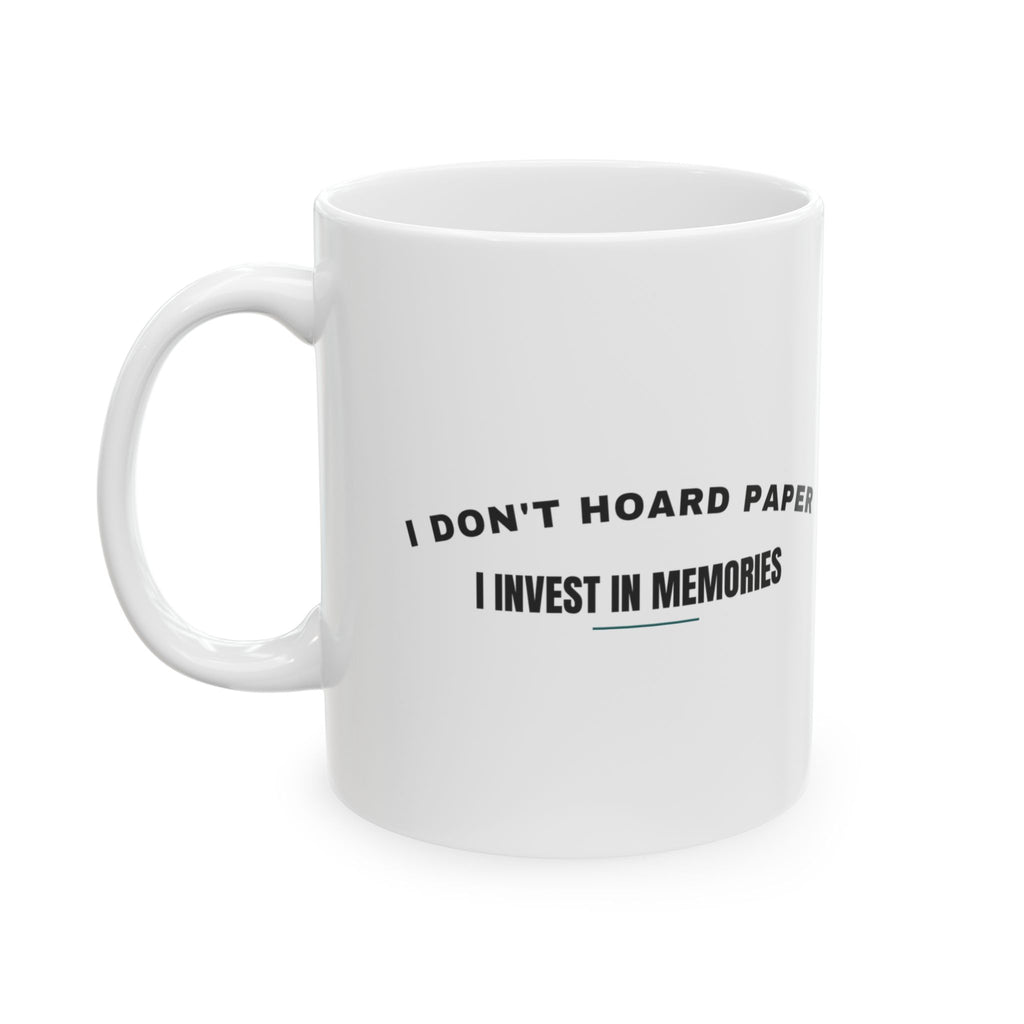 Scrapbooking Coffee Mug I Invest In Memories