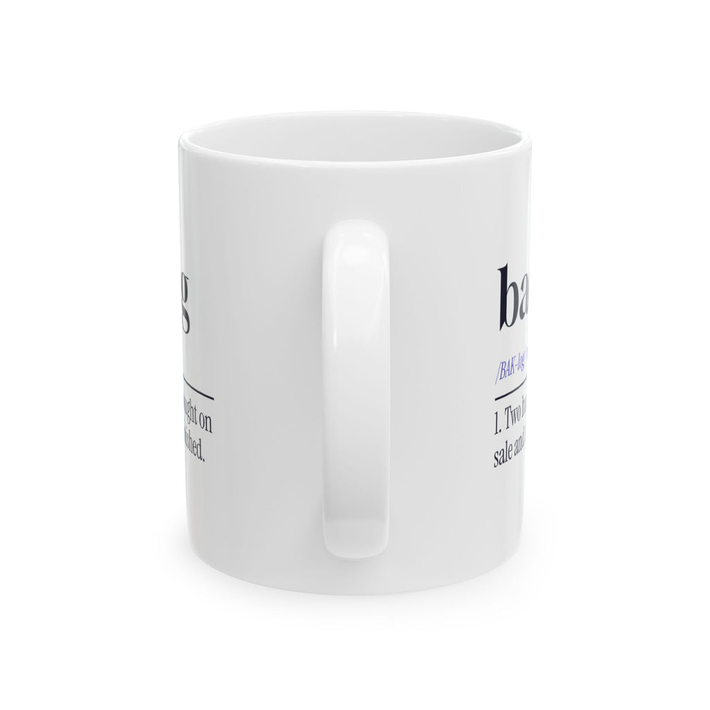 Funny Gamer Coffee Mug Backlog Two Hundred Unplayed Definition