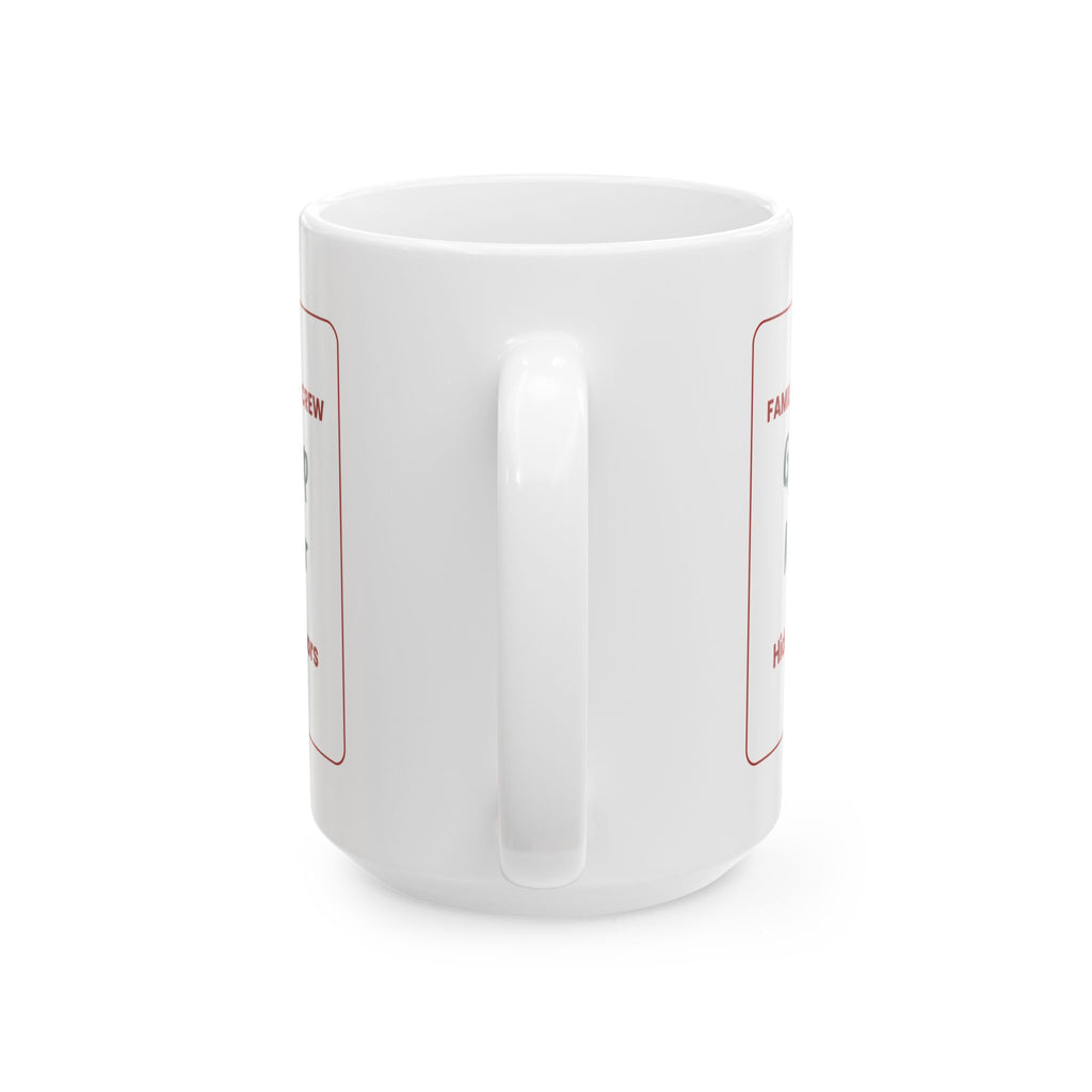 Matching Family Christmas Coffee Mug Gift Wrap Manager Family Crew