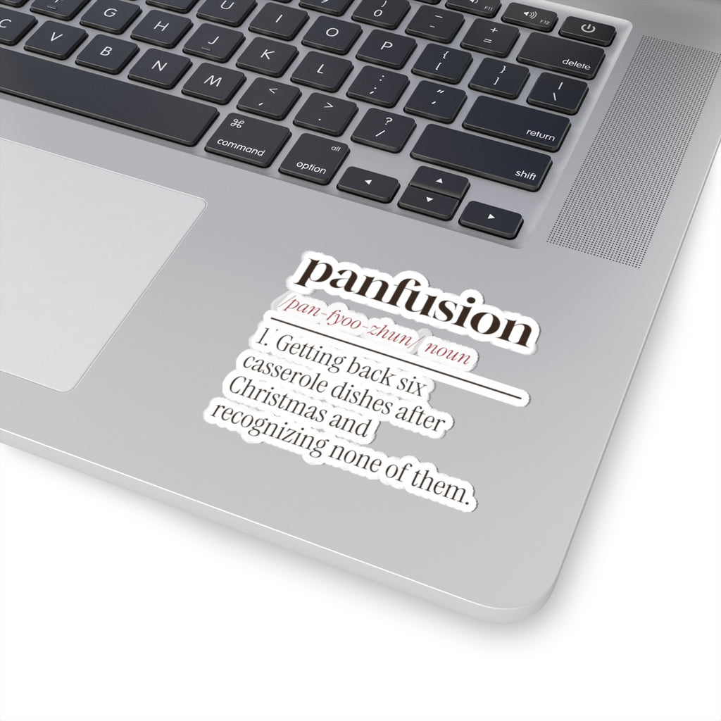 Funny Christmas Host Sticker Panfusion Dictionary Definition