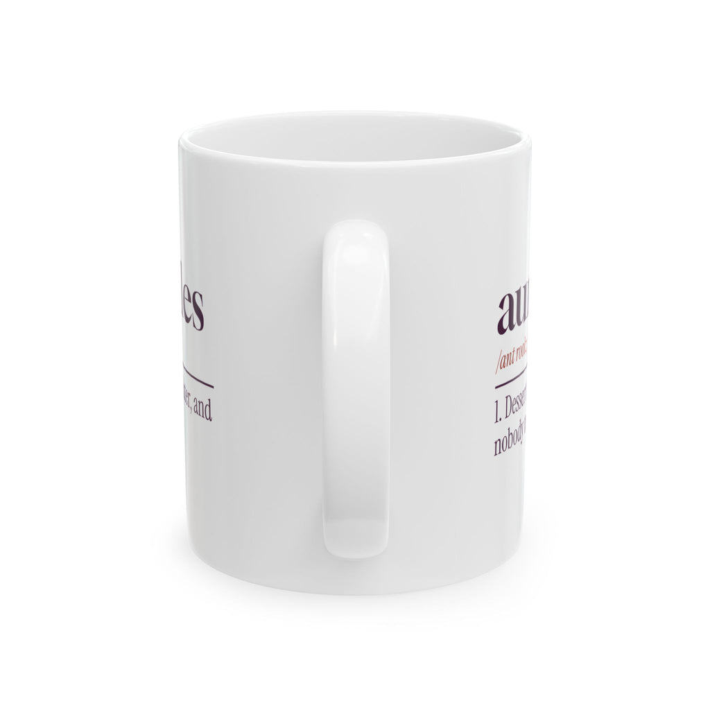 Funny Aunt Coffee Mug Aunt Rules Dictionary Definition For Aunties