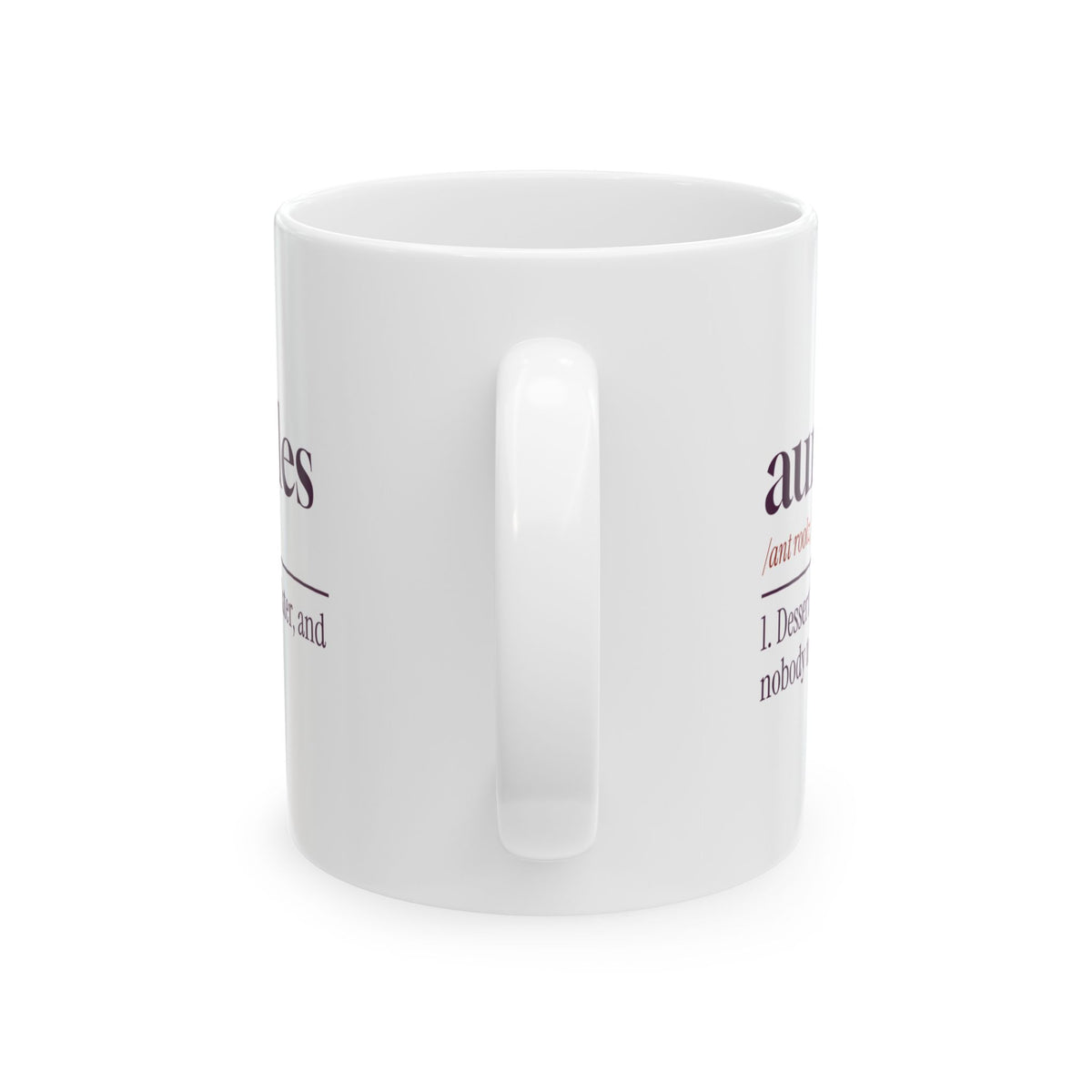 Funny Aunt Coffee Mug Aunt Rules Dictionary Definition For Aunties
