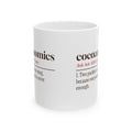 Funny Hot Cocoa Coffee Mug Cocoanomics Dictionary Definition