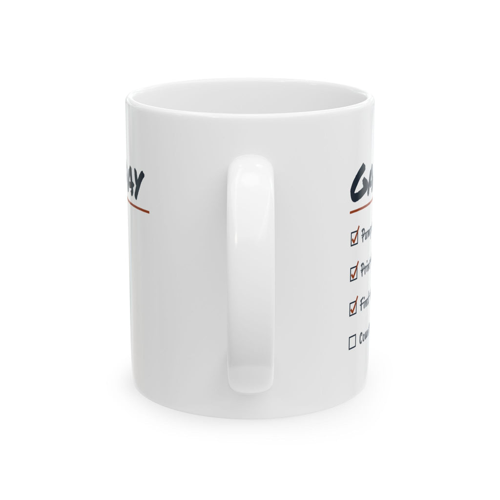 Funny Sports Coach Coffee Mug Game Day Checklist Count The Kids Twice