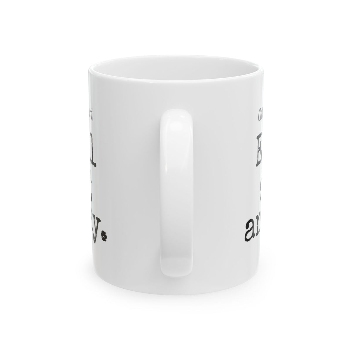 Funny Coffee Mug Cat Sat On Keyboard Email Sent Anyway