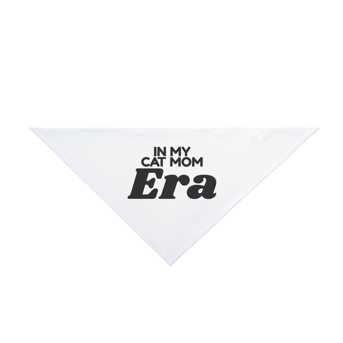 In My Cat Mom Era Dog Bandana, Funny Cat