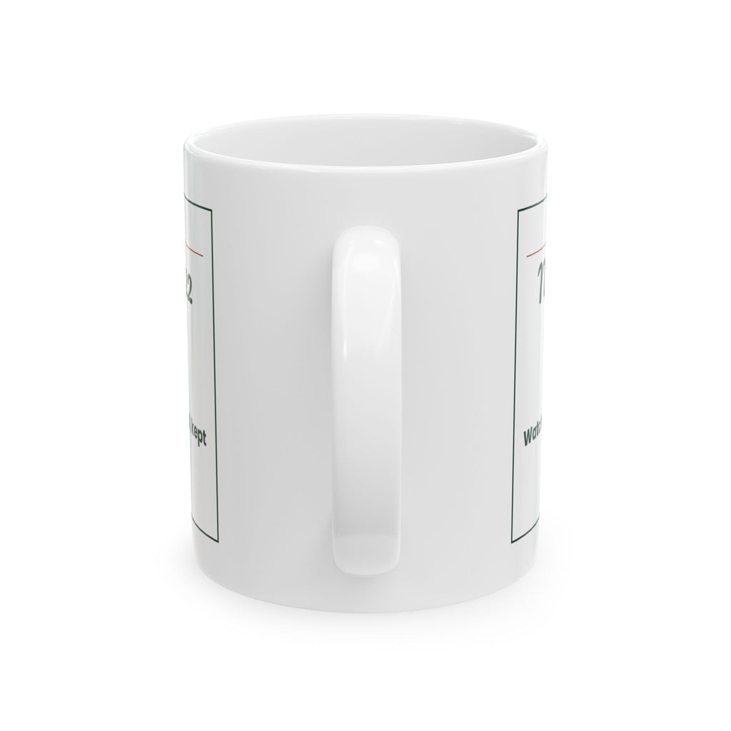 Funny White Elephant Coffee Mug Number 22 Of 22 Ticket
