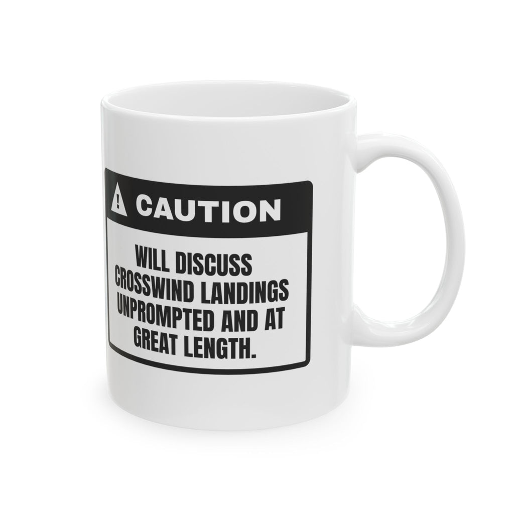 Pilot Coffee Mug Will Discuss Crosswinds Unprompted