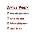 Funny Christmas Coworker Sticker Take A Plate Home Leave By Six