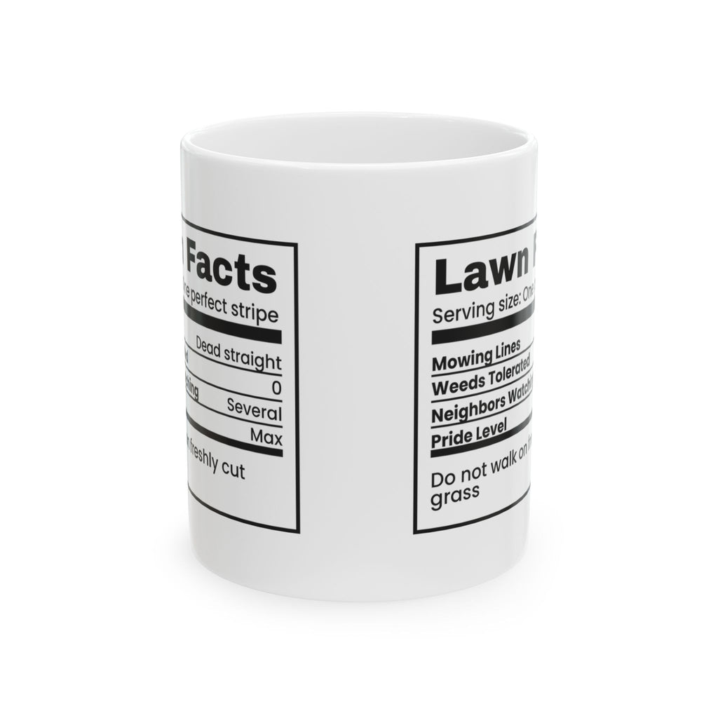 Lawn Care Coffee Mug Lawn Care Facts For Dad