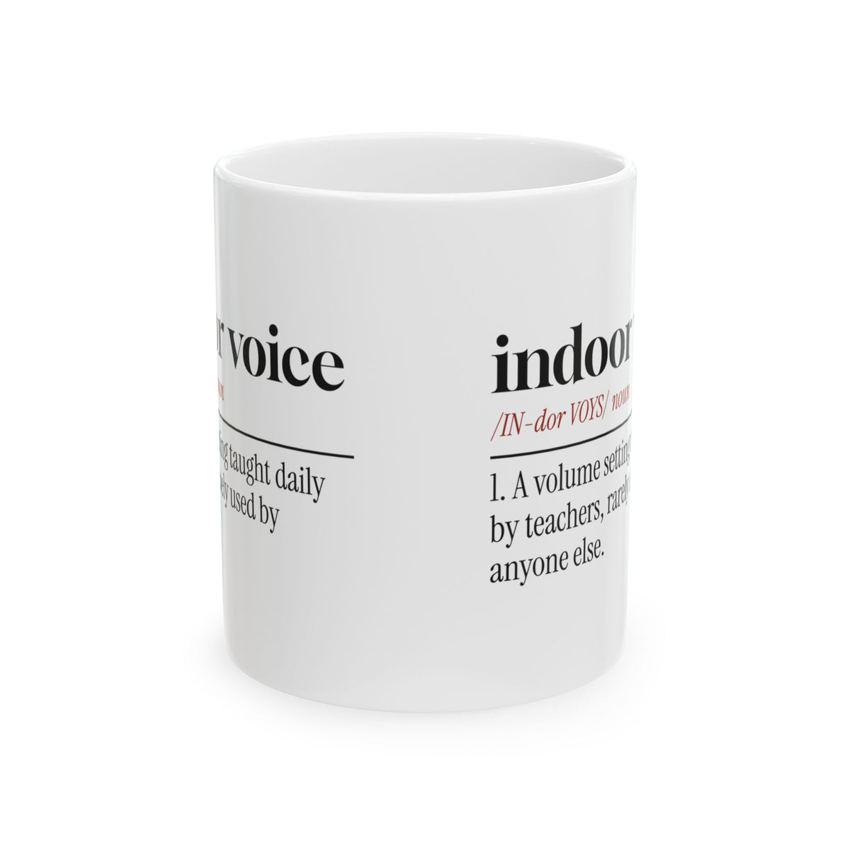 Teacher Coffee Mug Taught Daily Rarely Used By Anyone