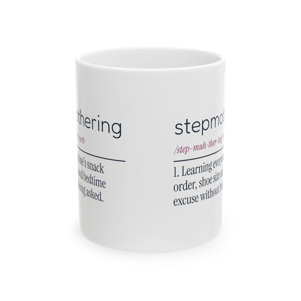 Funny Mother's Day Coffee Mug Stepmothering Dictionary For Stepmom