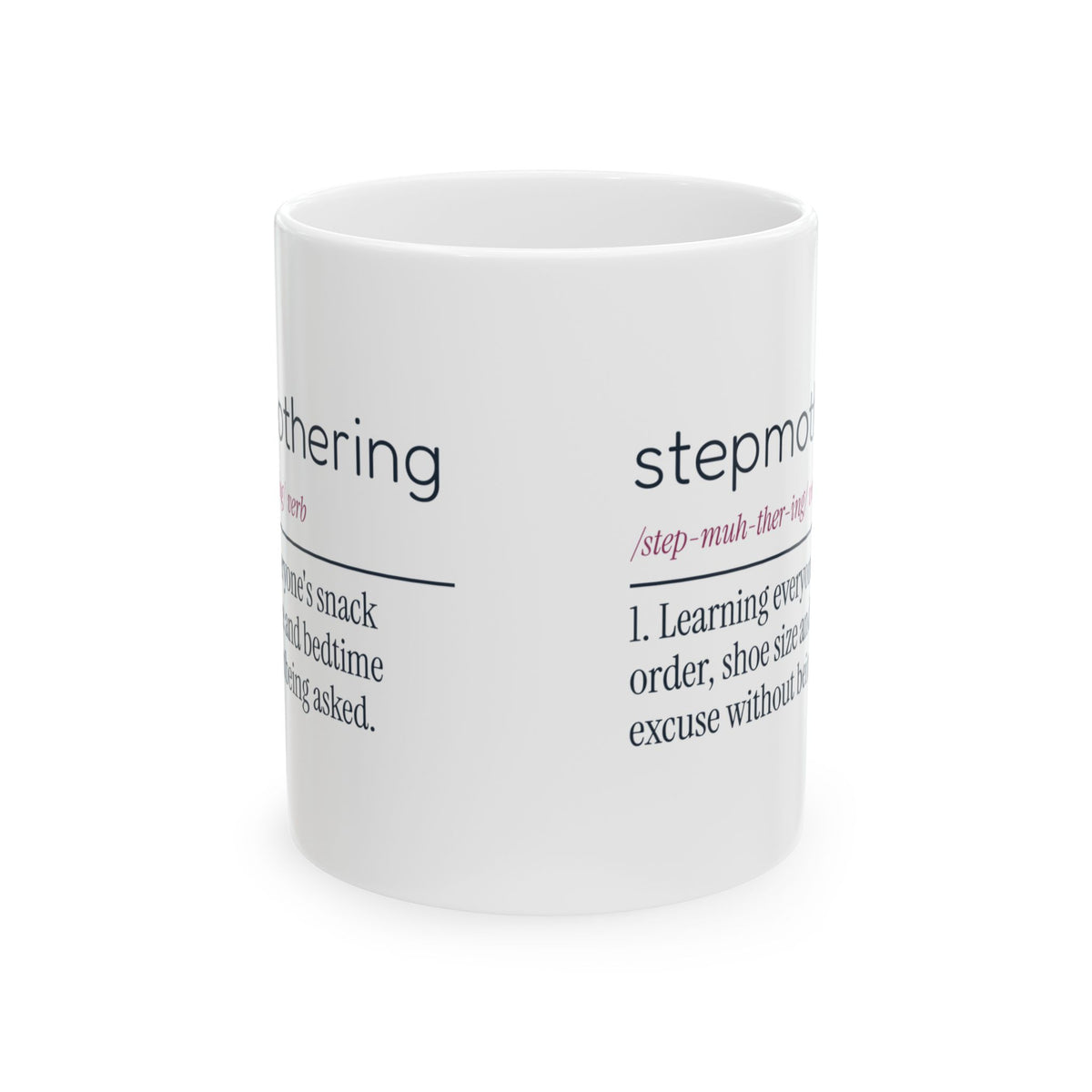 Funny Mother's Day Coffee Mug Stepmothering Dictionary For Stepmom