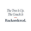 Funny New Home Christmas Sticker Tree Is Up The Couch Is Backordered