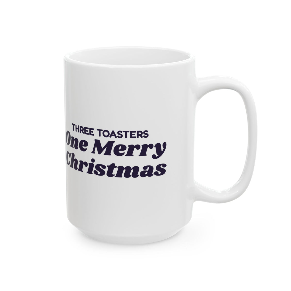 Funny Newlywed Christmas Coffee Mug Three Toasters One Merry Christmas