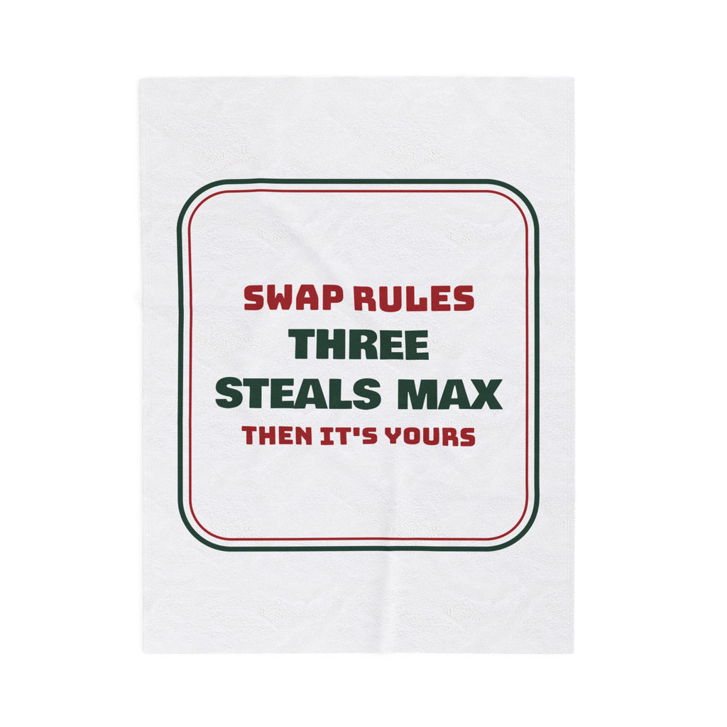 Funny White Elephant Throw Blanket Three Steals Max Then It's Yours