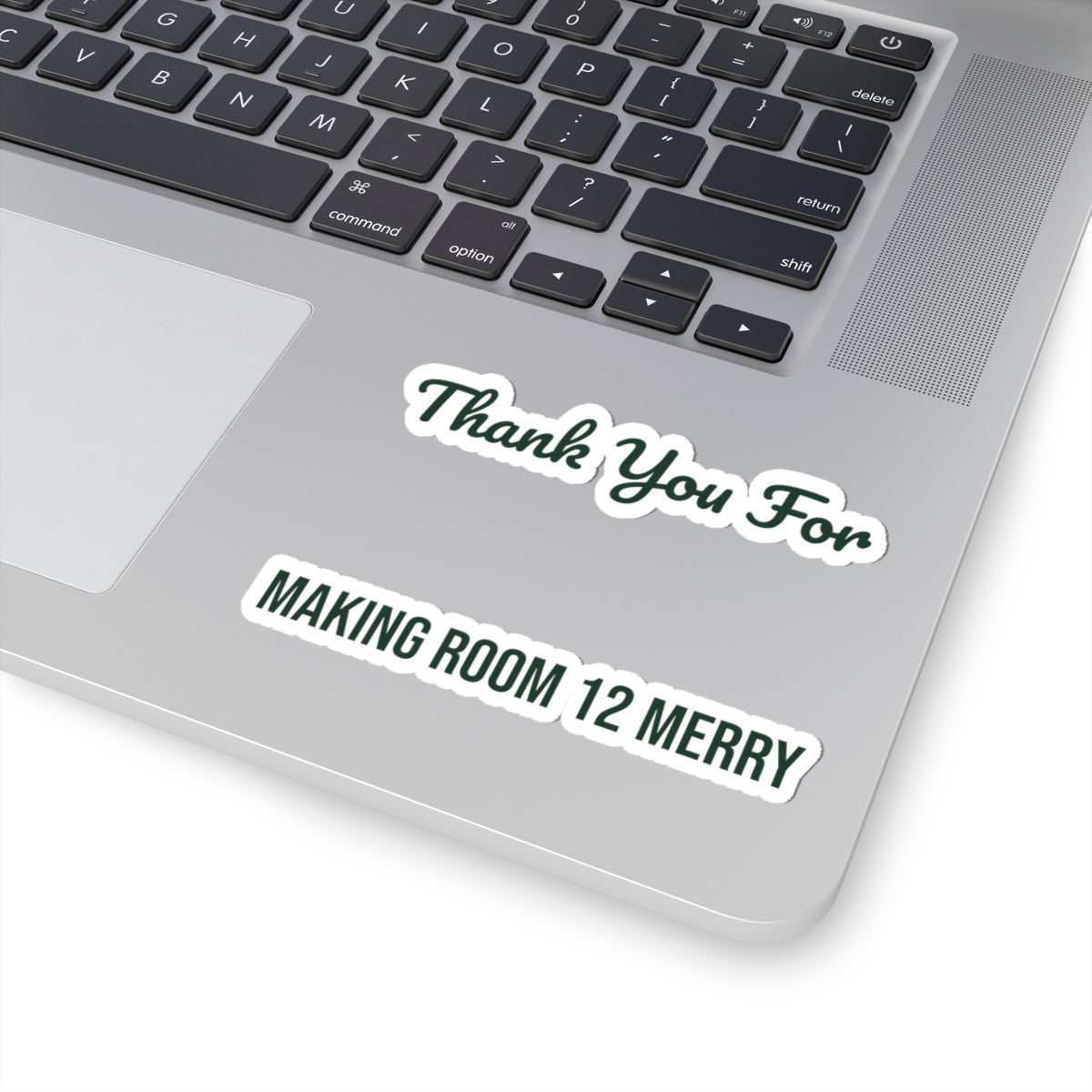 Christmas Teacher Sticker Thank You For Making Room 12 Merry